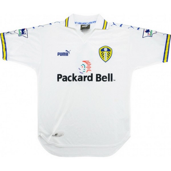 Authentic Camiseta Leeds United 1ª Retro 1999 2000 Blanco